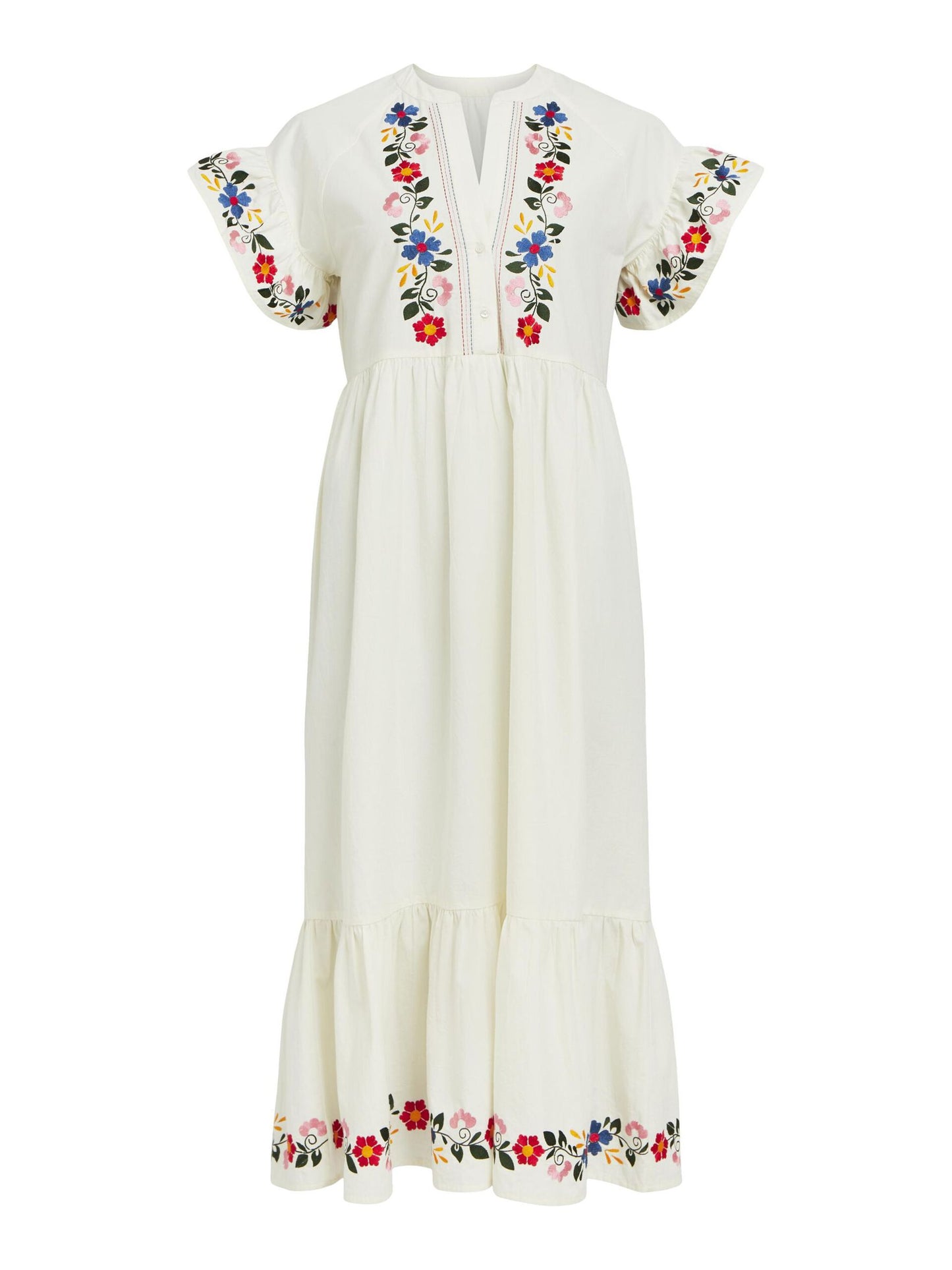 23045577 OBJcitta SS Long Lo Dress