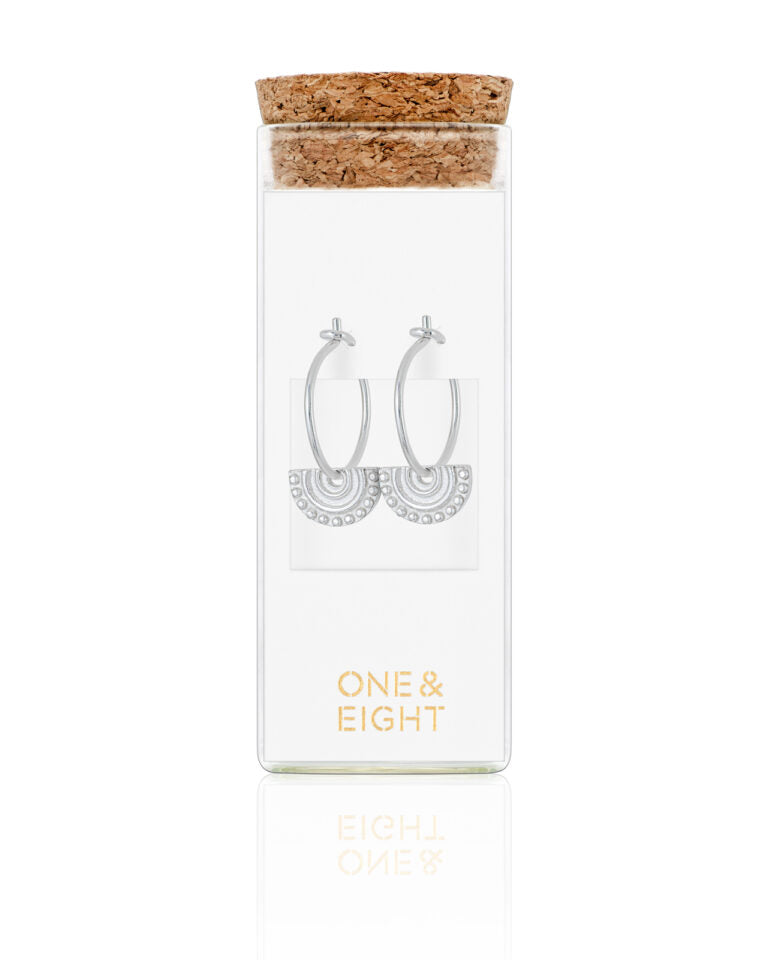 2562 Silver Delphi Earrings