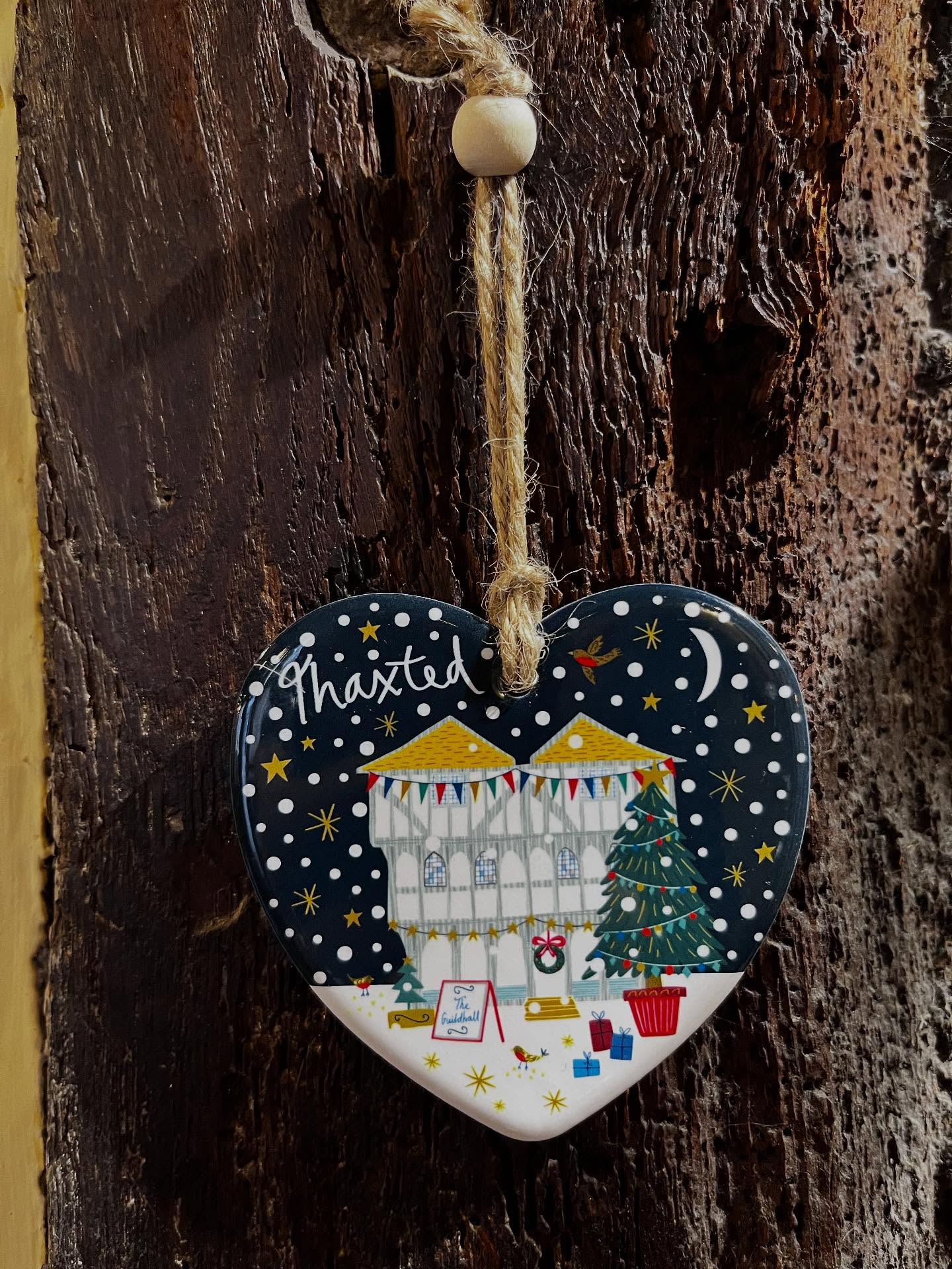 Thaxted Ceramic Heart Decoration
