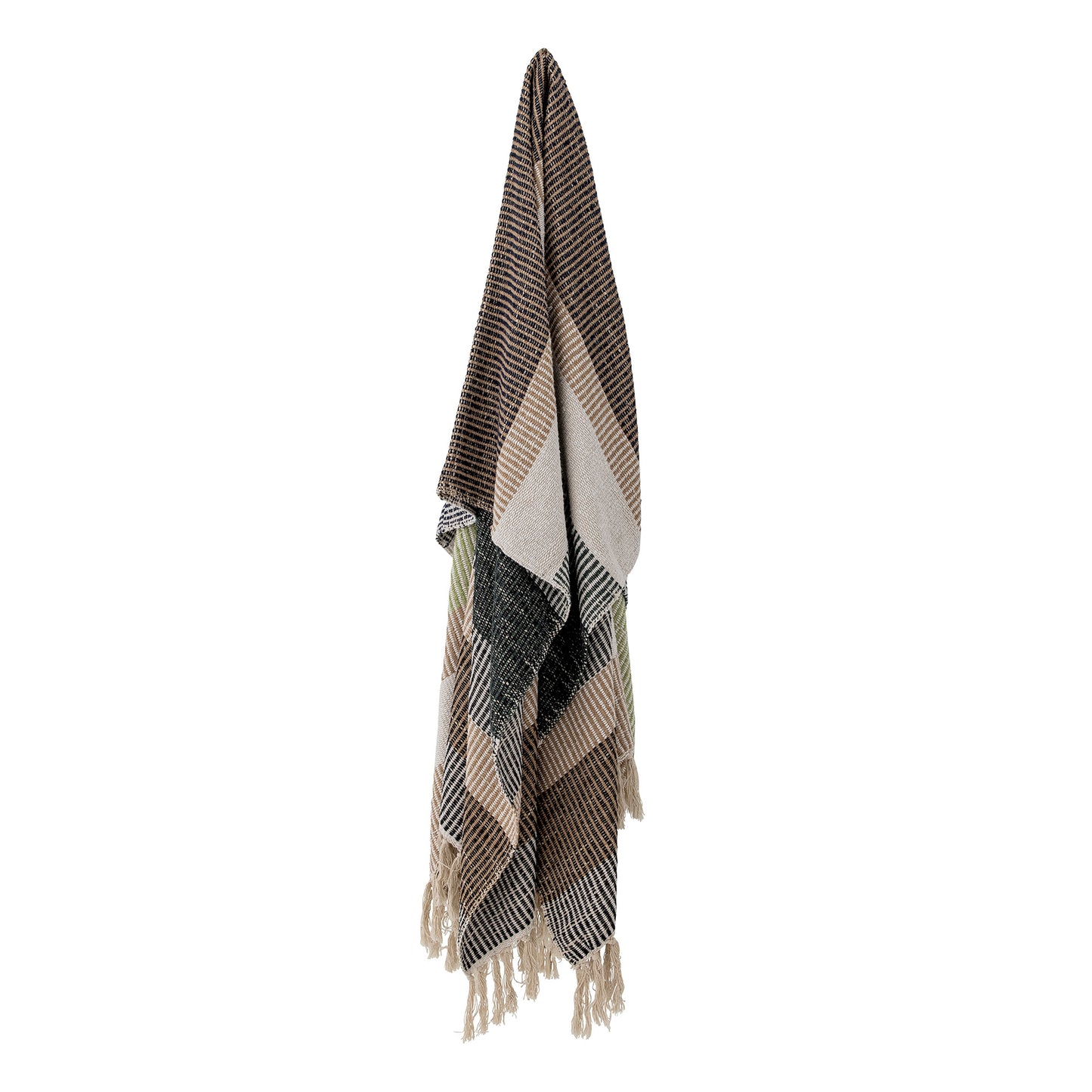 82054468 Isnel Throw Brown - Recycled Cotton