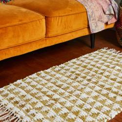 ASP2215 Chindi Rag Rug 60x90 Olive