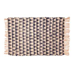 asp2217 Chindi Rag Rug blue 60x90cm