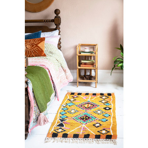 RG235 Tafsut Ochre Recycled Rug