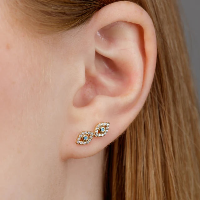 SPG-224 Evil Eye Stud ER