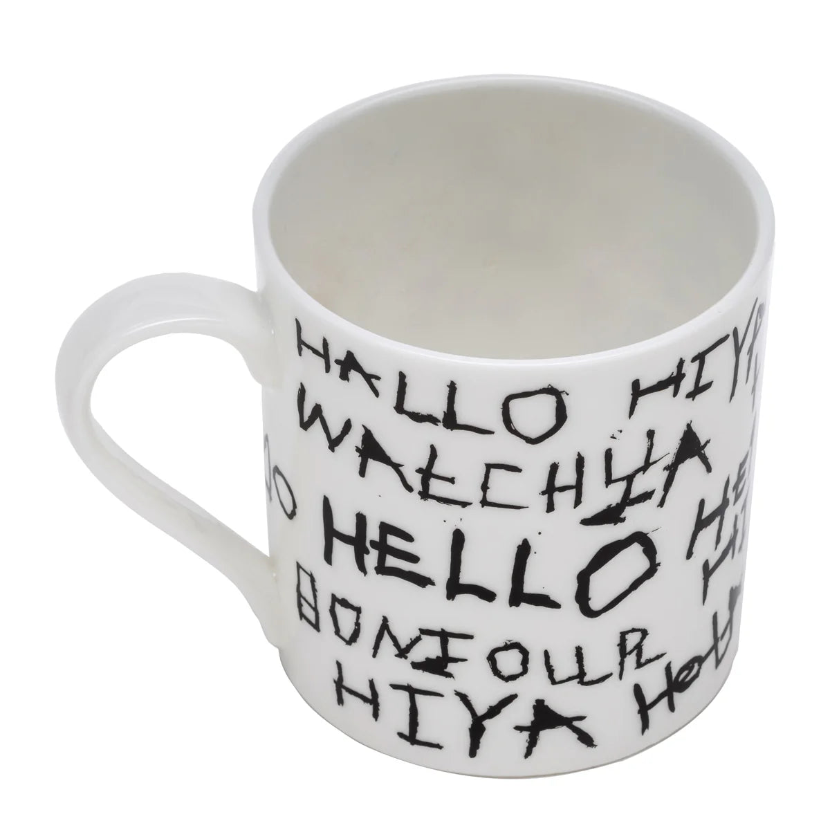 Mug041 Fine BOne China Mug - Hello Hello
