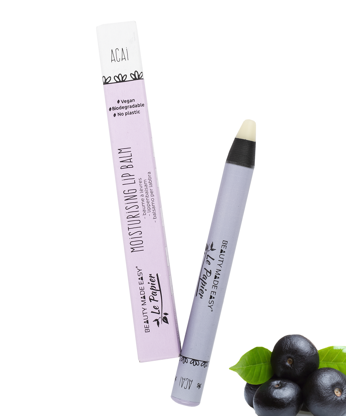 BME-2002 Moisturizing Lip Balm - ACAI - 6 g