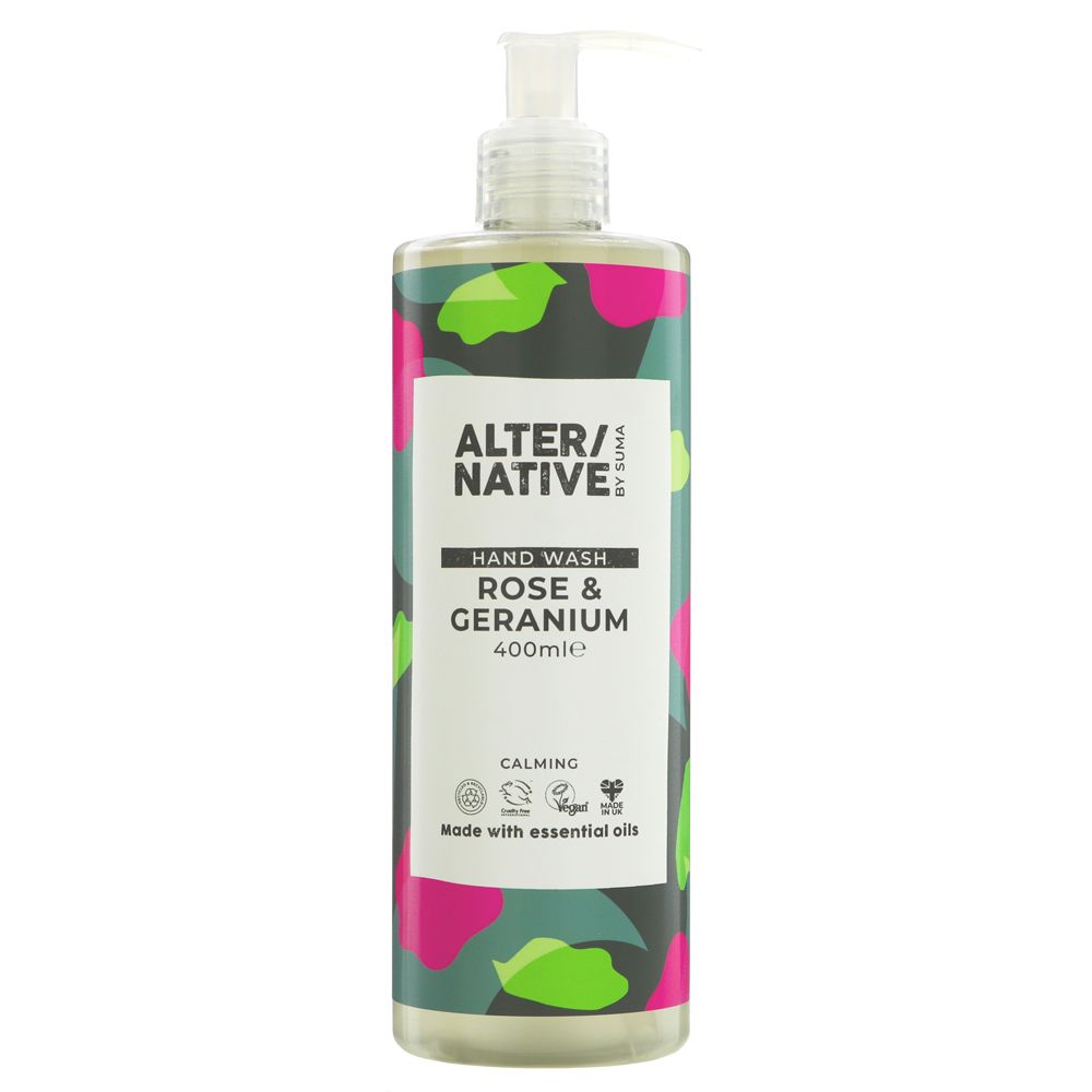DY697 A/native Handwash Rose & Geranium 400ml