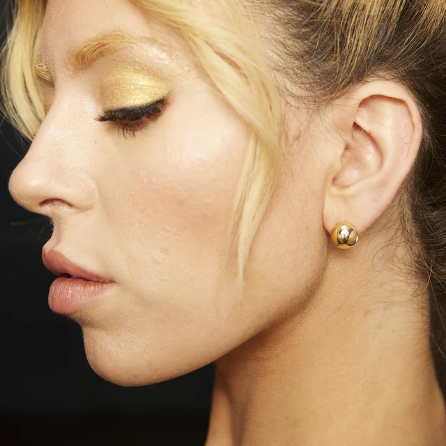 SPG-254a Ball Huggie Earrings