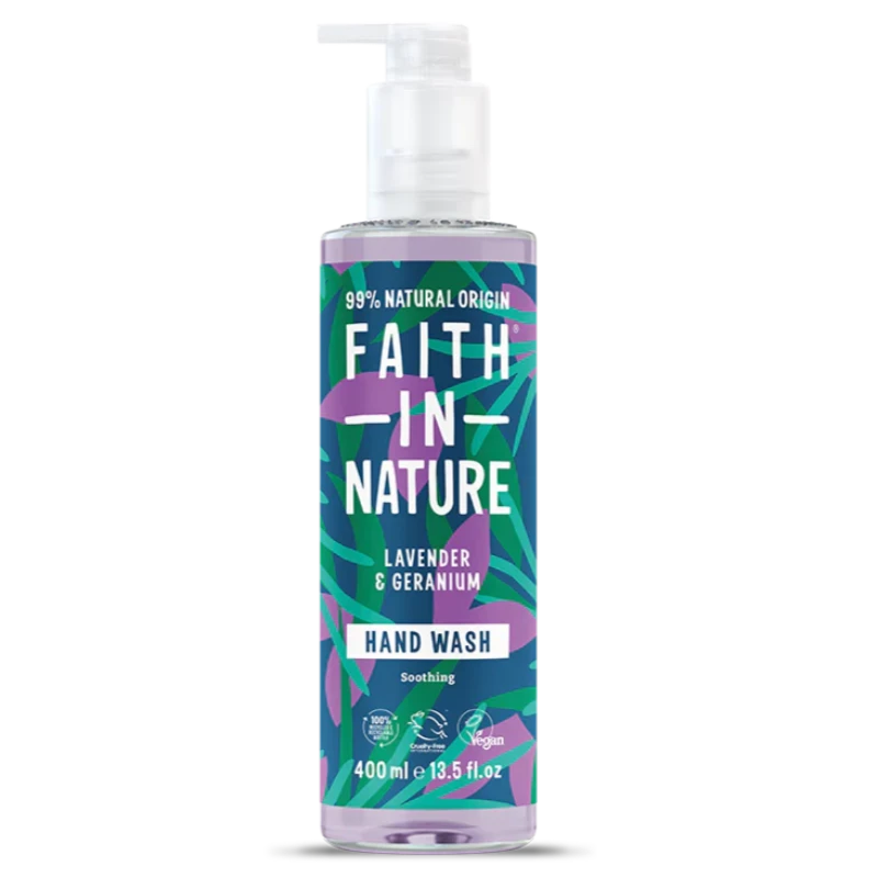 Dy312 Faith in Nature Handwash Lavender/Geranium 300Ml Btl