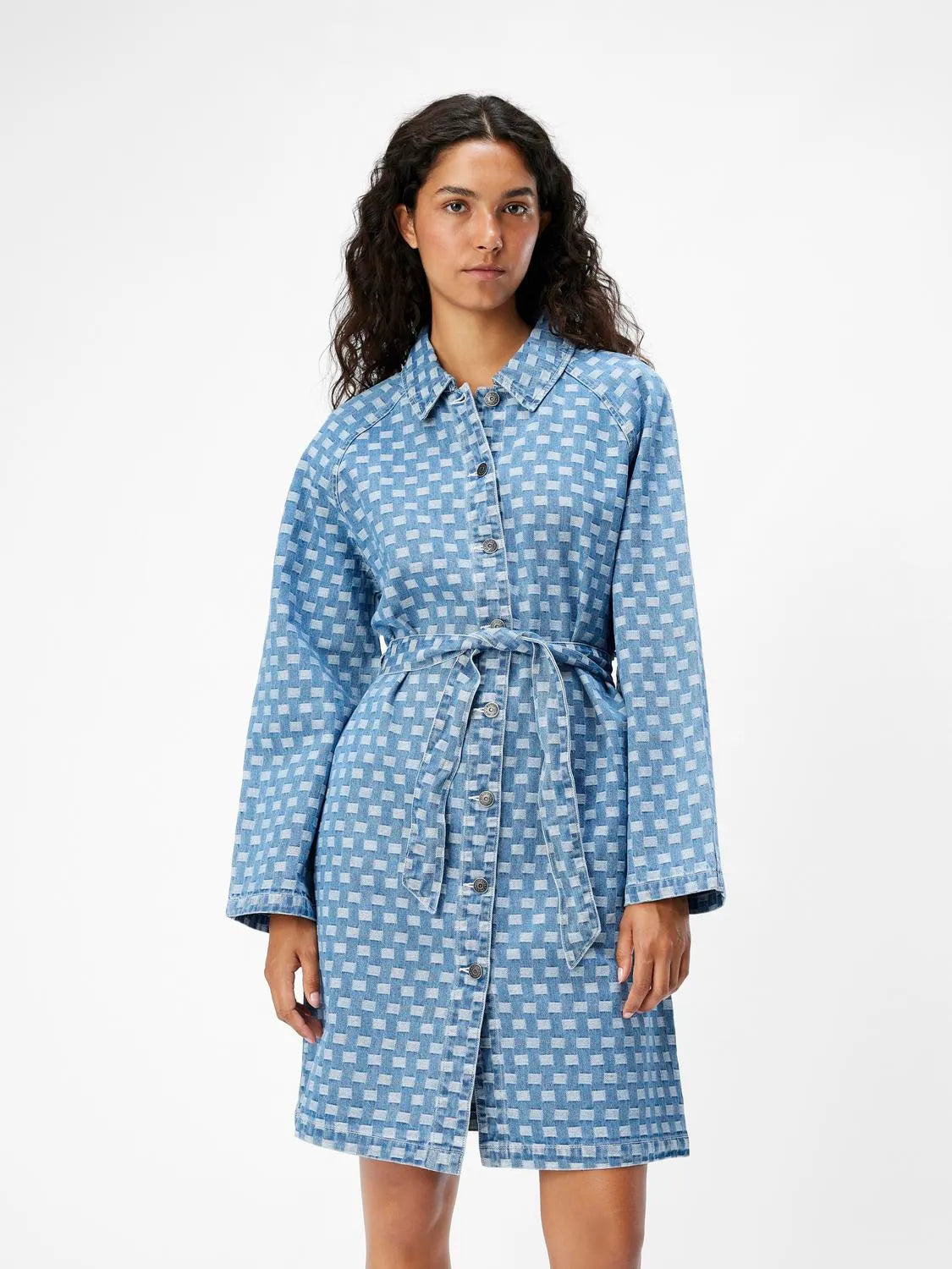 23044745 OBJHedda LO L/S Dress CC1 AW