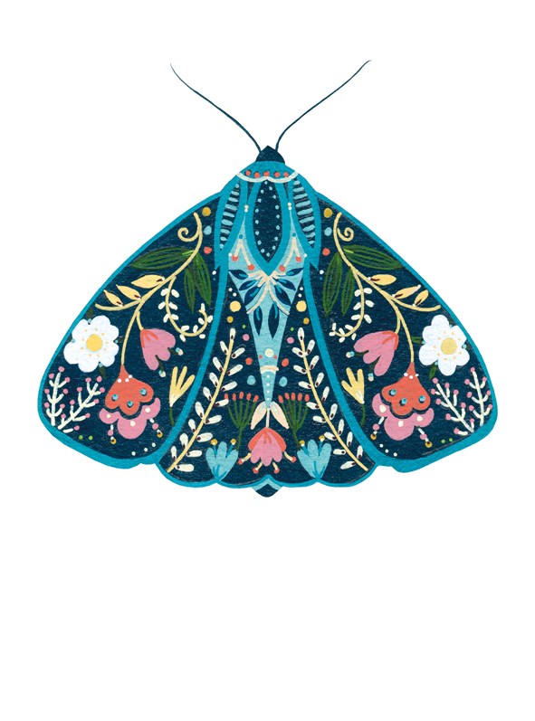 PN01A Floral Moth
