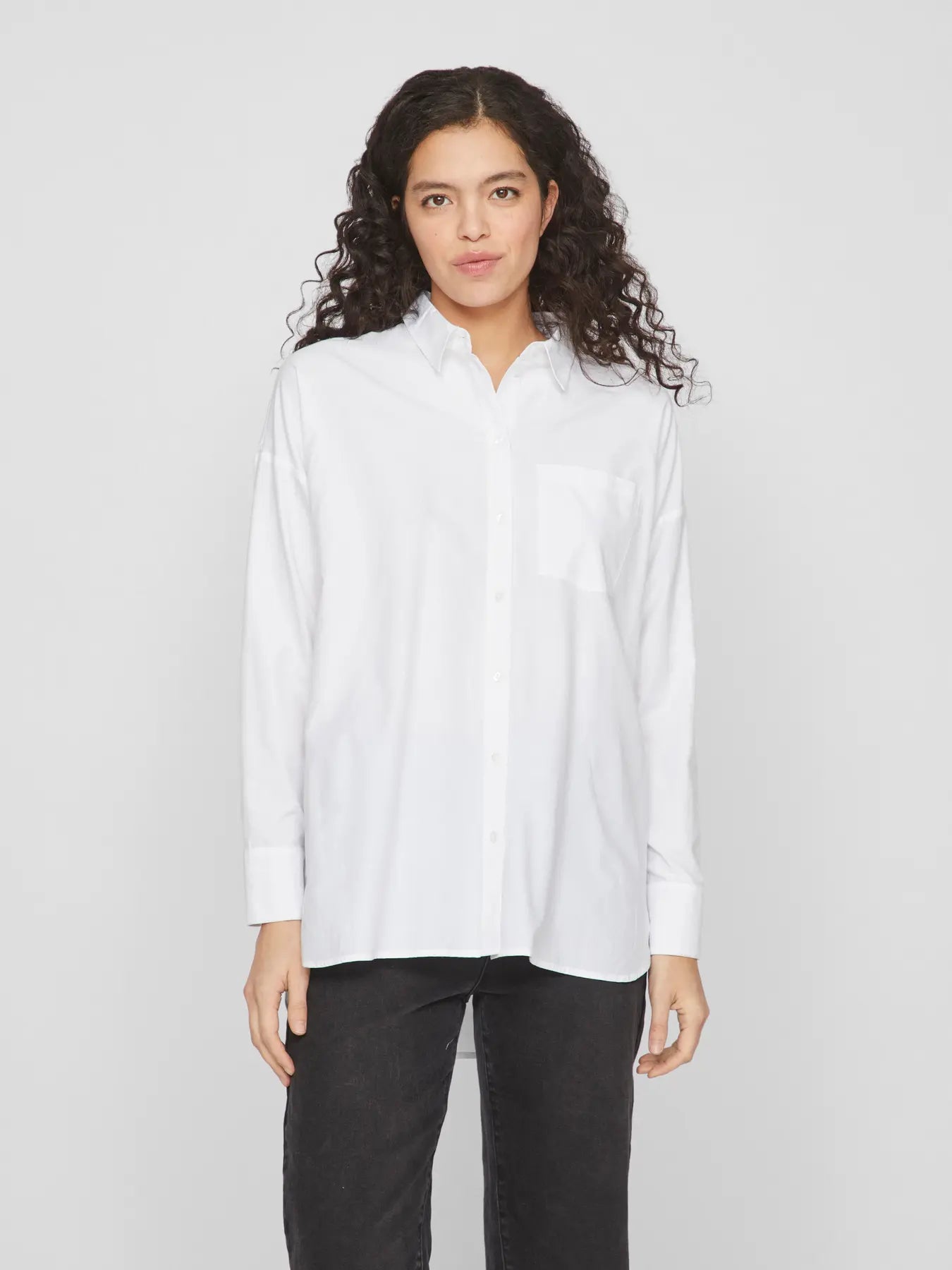 14095099 VIdarma LS Loose Button Shirt