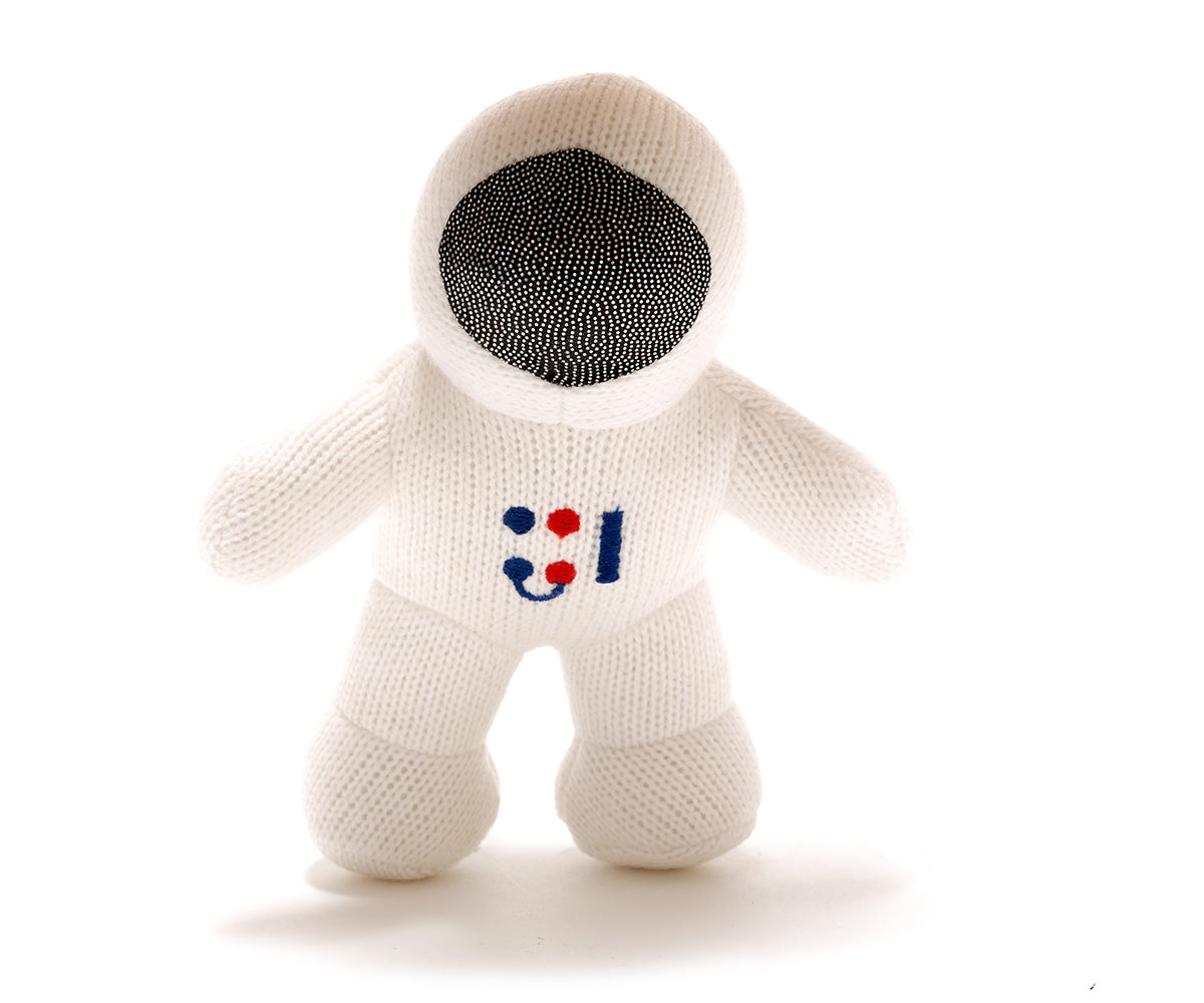 BY5430 Knitted Astronaut Rattle