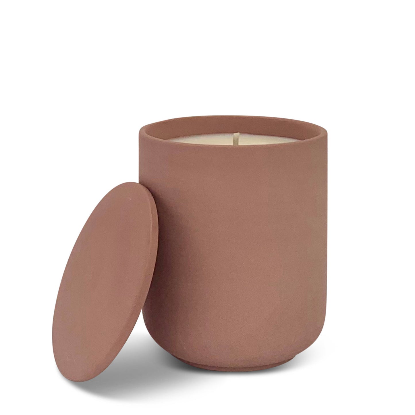 HS Refillable Ceramic Candle with Lid