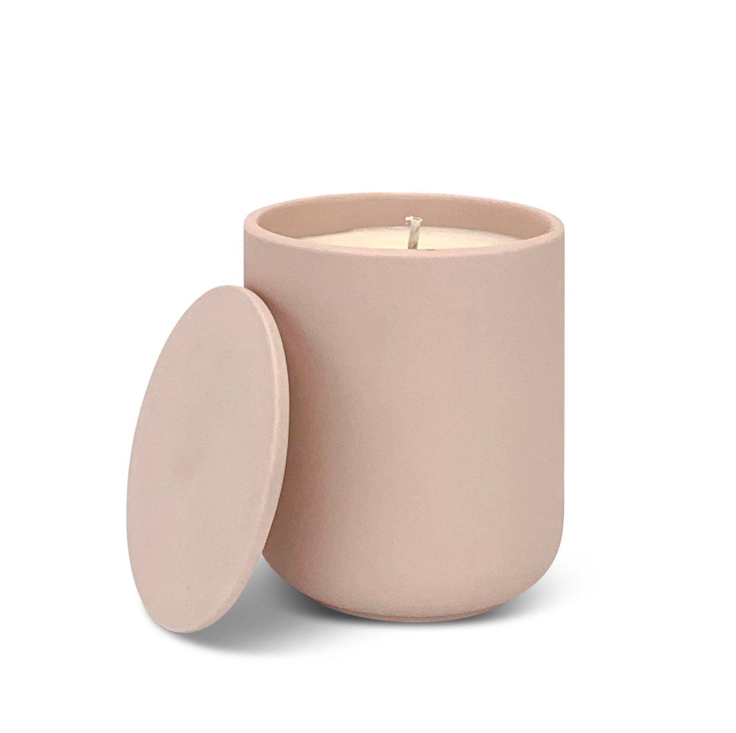 HS Refillable Ceramic Candle with Lid