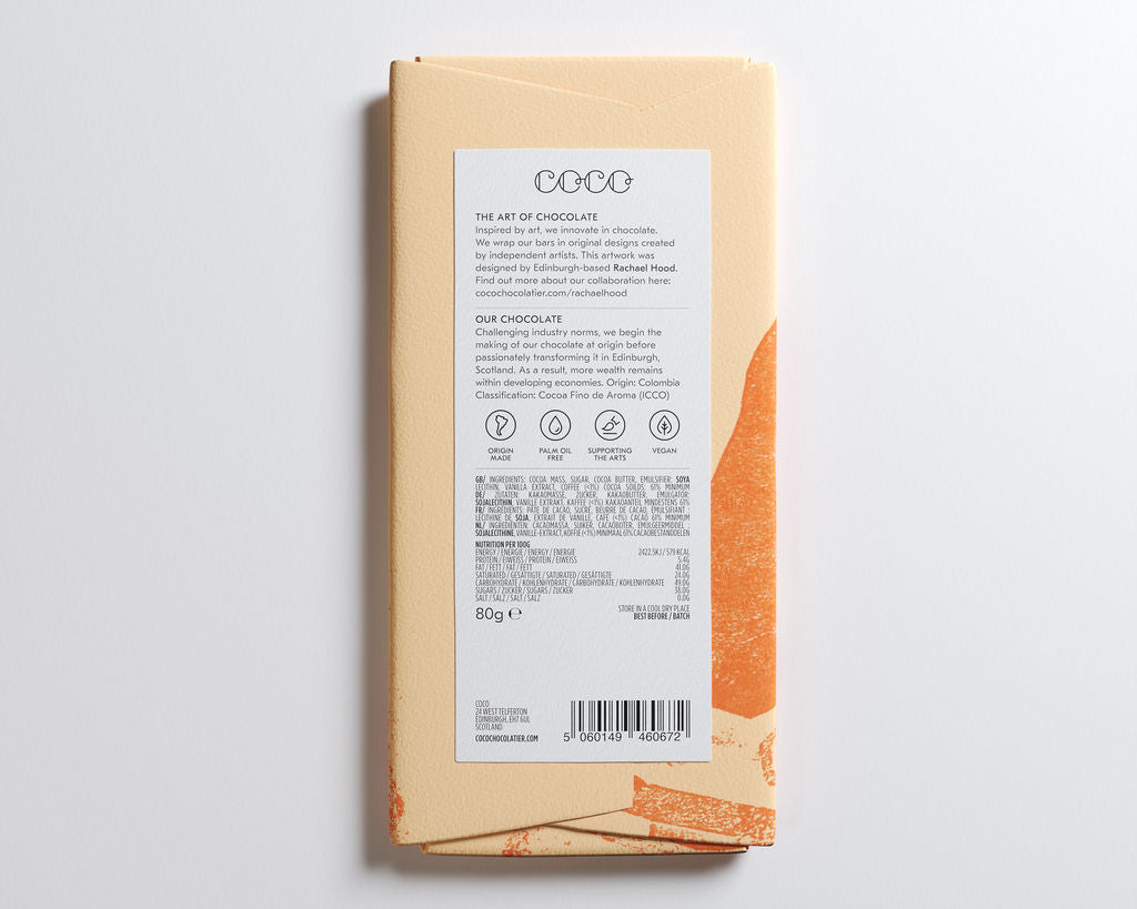 Ccbc80 Cold Brew Coffee Chocolate Bar 80g