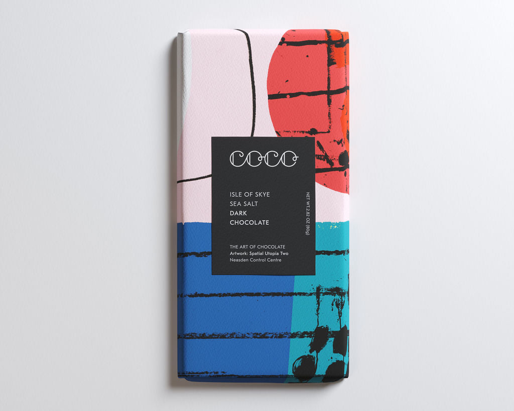 Cssd80 Isle of Skye Sea Salt Dark Chocolate 80g