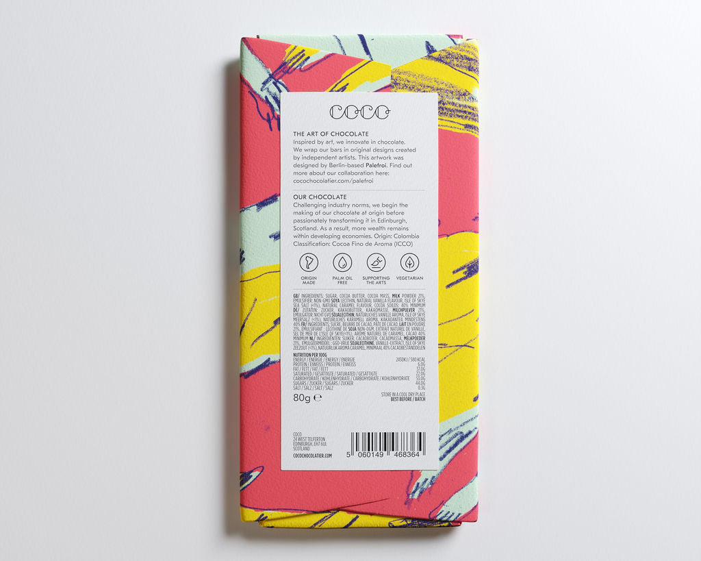Csc80 Salted Caramel Chocolate Bar 80G