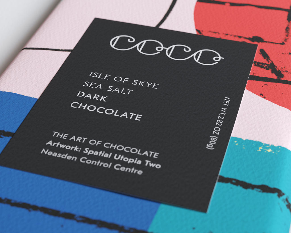 Cssd80 Isle of Skye Sea Salt Dark Chocolate 80g