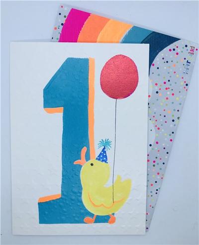 HL1947 Birthday Card Age 1 Boy