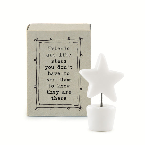 5657 Matchbox Star pot - Friends like stars