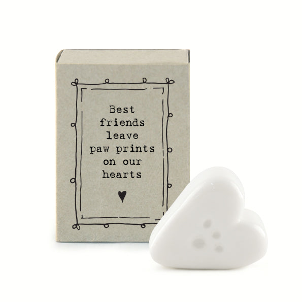 5662 Matchbox Paw Heart - Paw Prints
