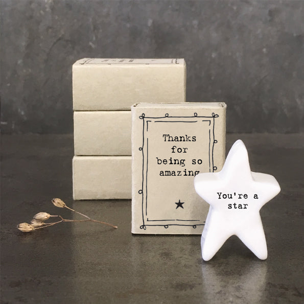 5665 Matchbox Solid Star - Being amazing