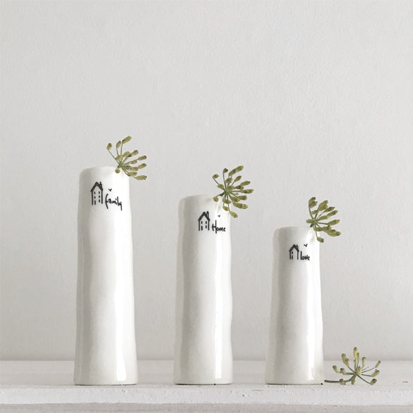 5781 Trio of bud vases Home Family Love