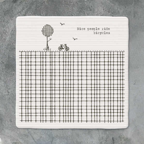 5956 Square Coaster Nice People