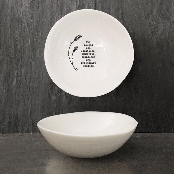 6121 Medium Hedgerow bowl Our Laughs