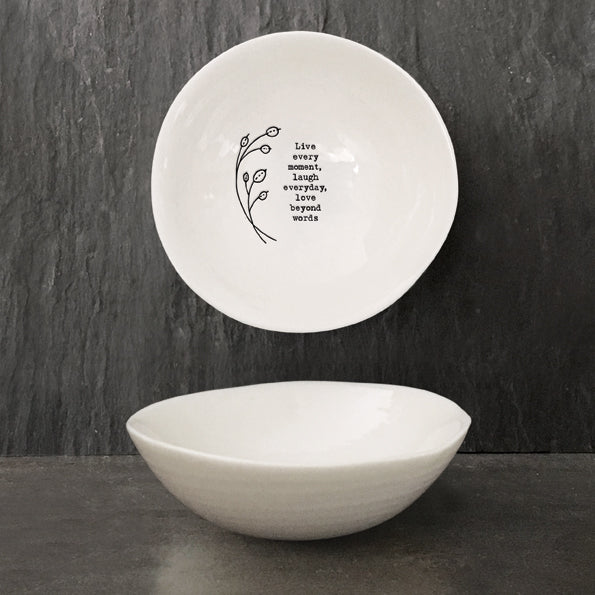 6126 Medium Hedgerow bowl Live Every Moment