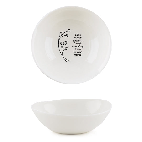 6126 Medium Hedgerow bowl Live Every Moment
