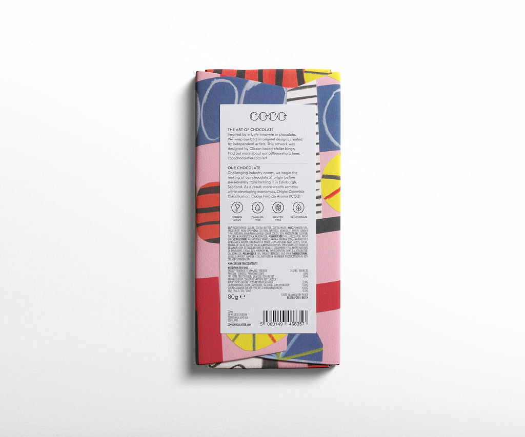 Cabrg80 Rhubarb & Ginger 80G