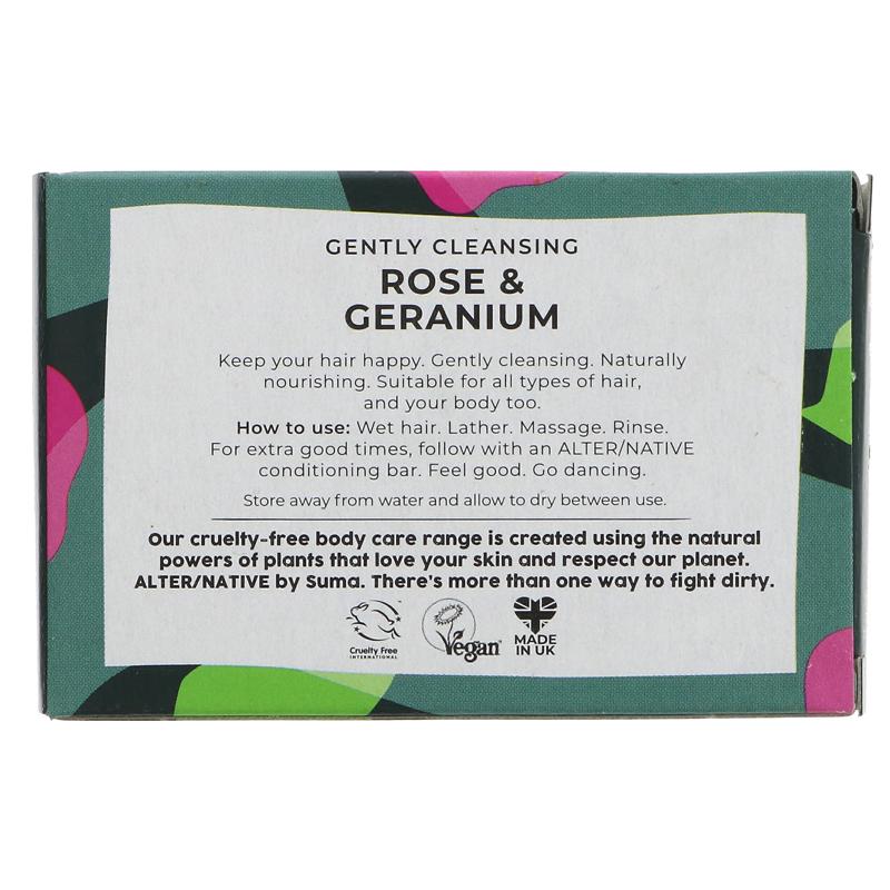 Dy992 A/Native Shampoo Bar Rose & Geranium