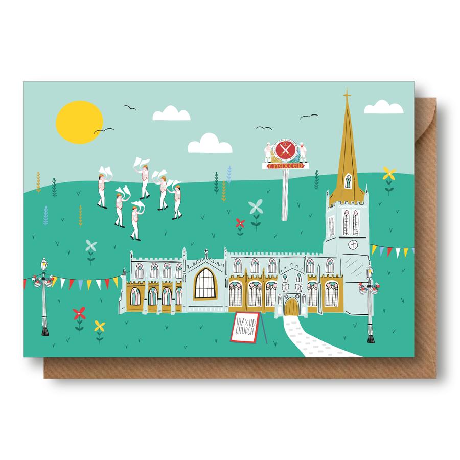 Art19 Thaxted Church Greeting Card