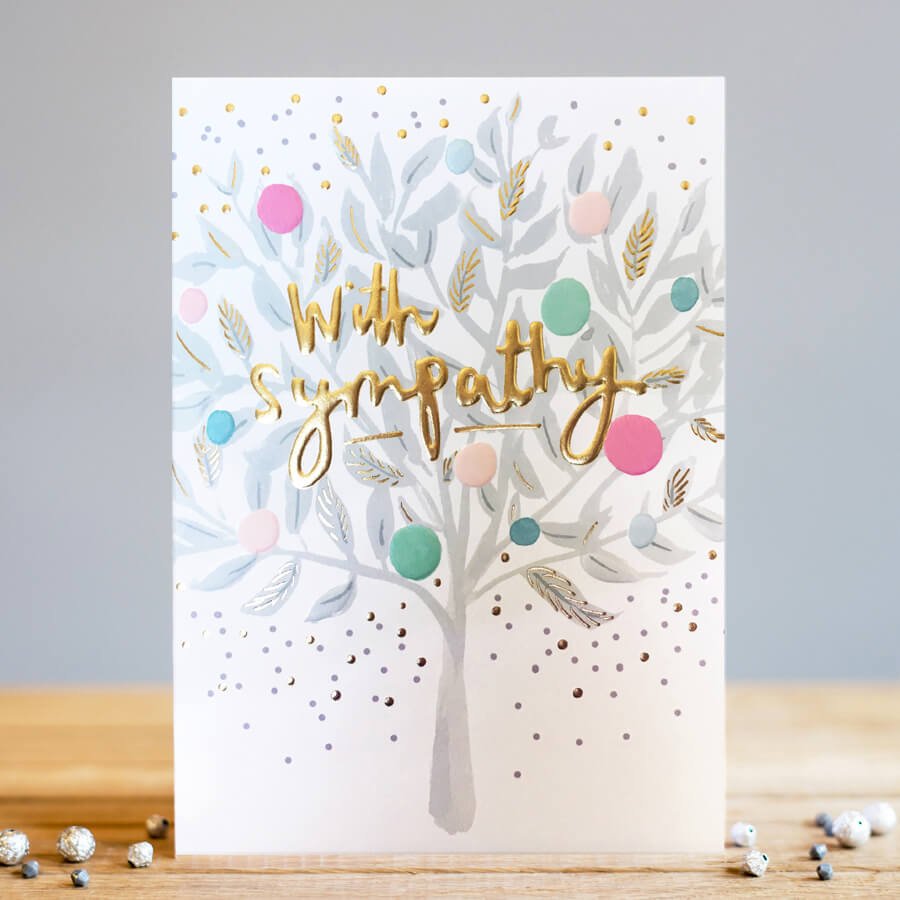 BL101 Sympathy Card - Tree