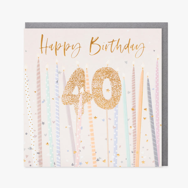 ELE237 40th Birthday Card