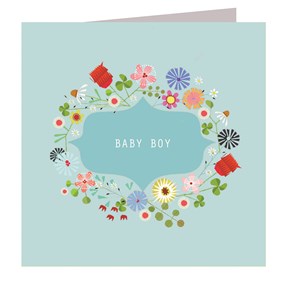 FL18 Baby Boy Card