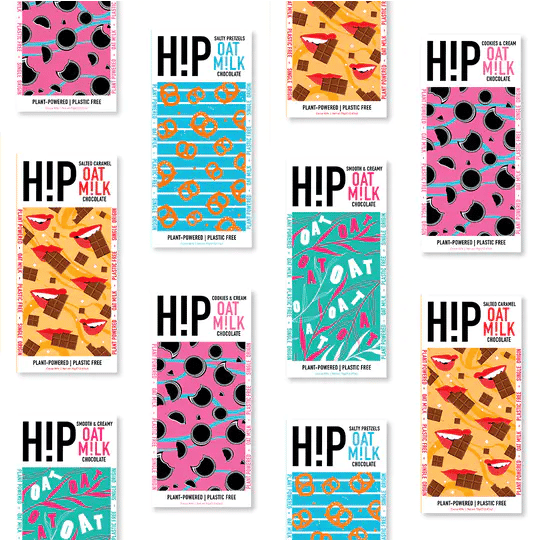 HiP Oat Milk Chocolate Bar 70g