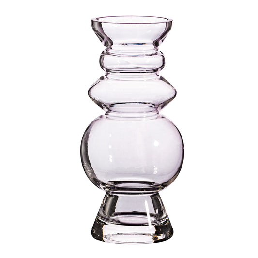 GLEE159 Selina Glass Vase Clear