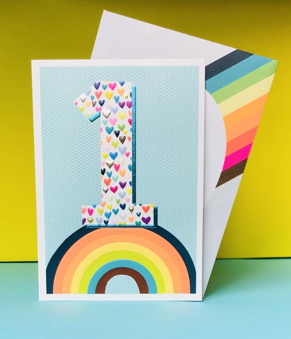 JA21115 Birthday Card Age 1 Boy