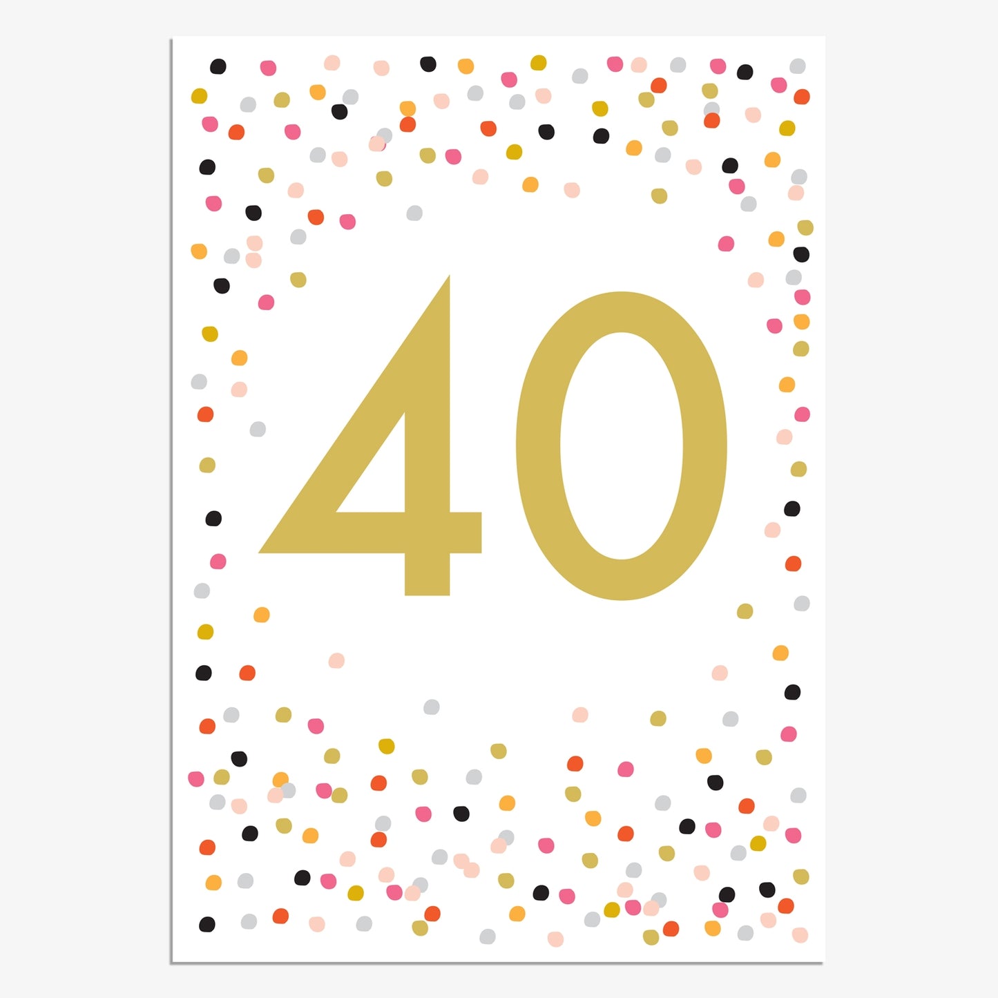 LEM49 40th Birthday Card