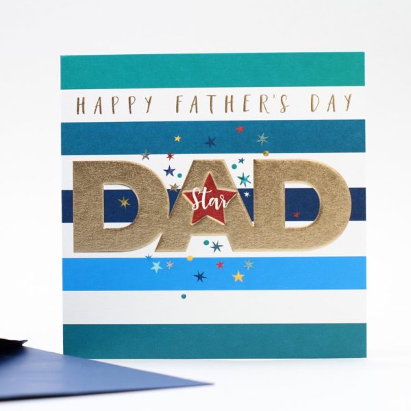 N78S36 Father's Day Card Stripes