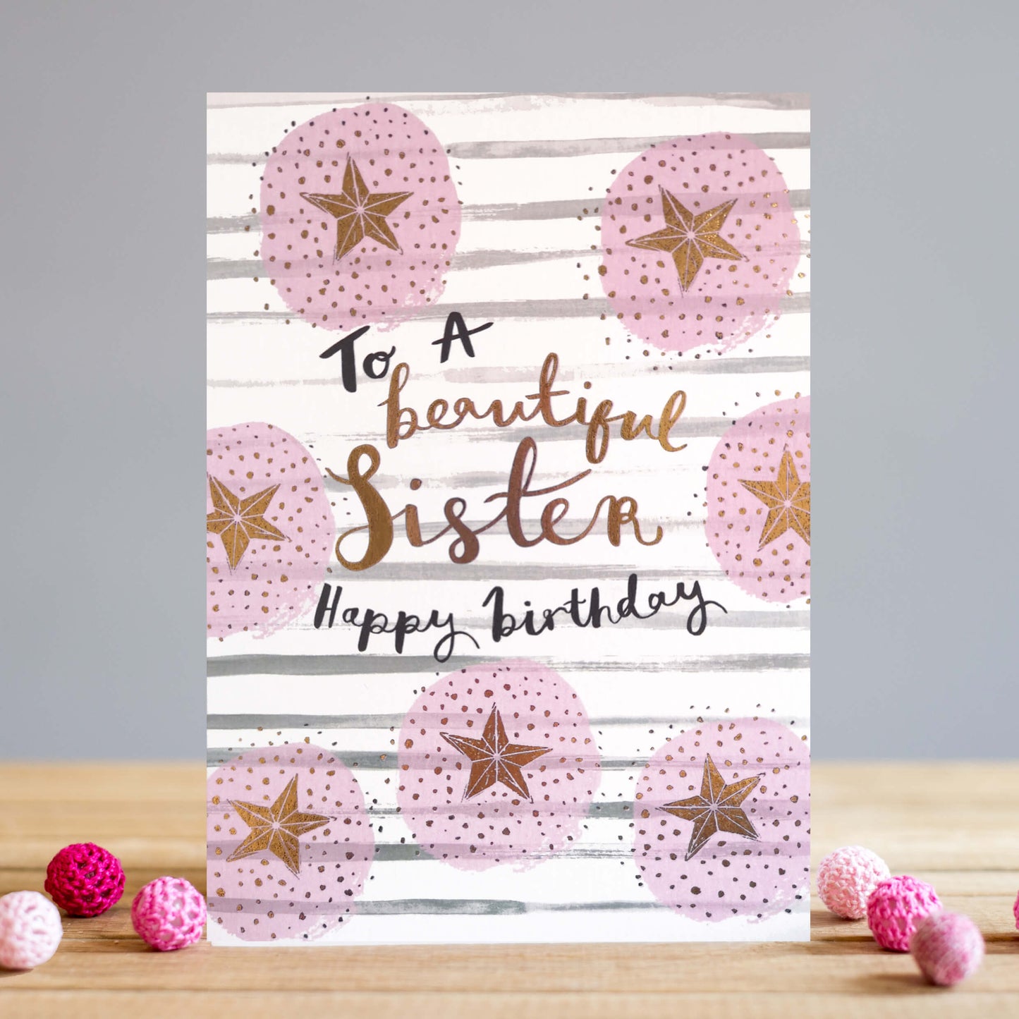 SS027 Birthday Card - Sister Star