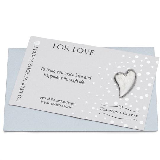 Cc120 Carded Heart Charm