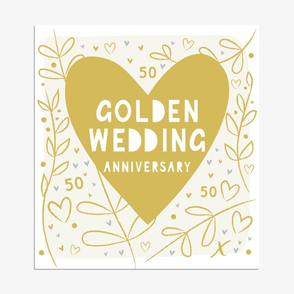 ZST43 Golden Wedding Anniversary