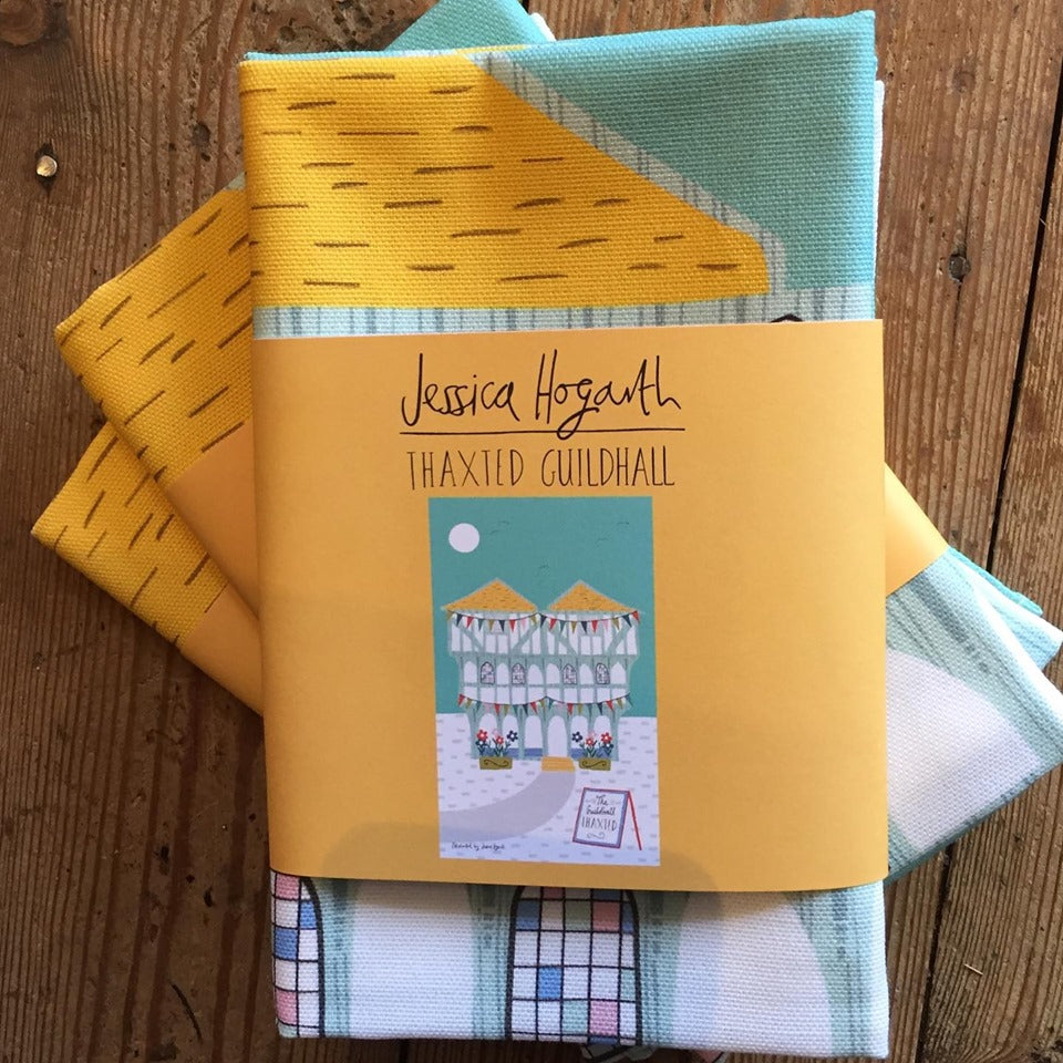 Jh011 Thaxted Guildhall Tea Towel