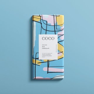 Cor80 Orange Chocolate Bar 80g