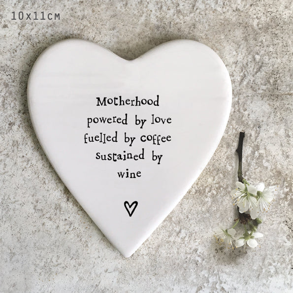 91 Porcelain coaster - motherhood power