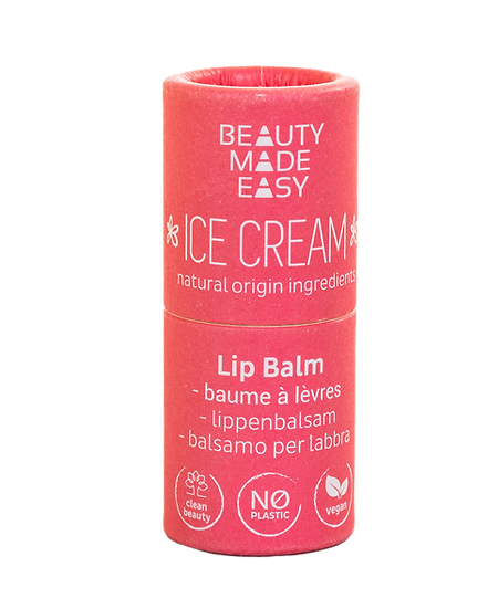 BME-2018 Paper tube lip balm - ICE CREAM